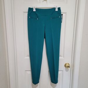 Soho Teal Ankle Pants